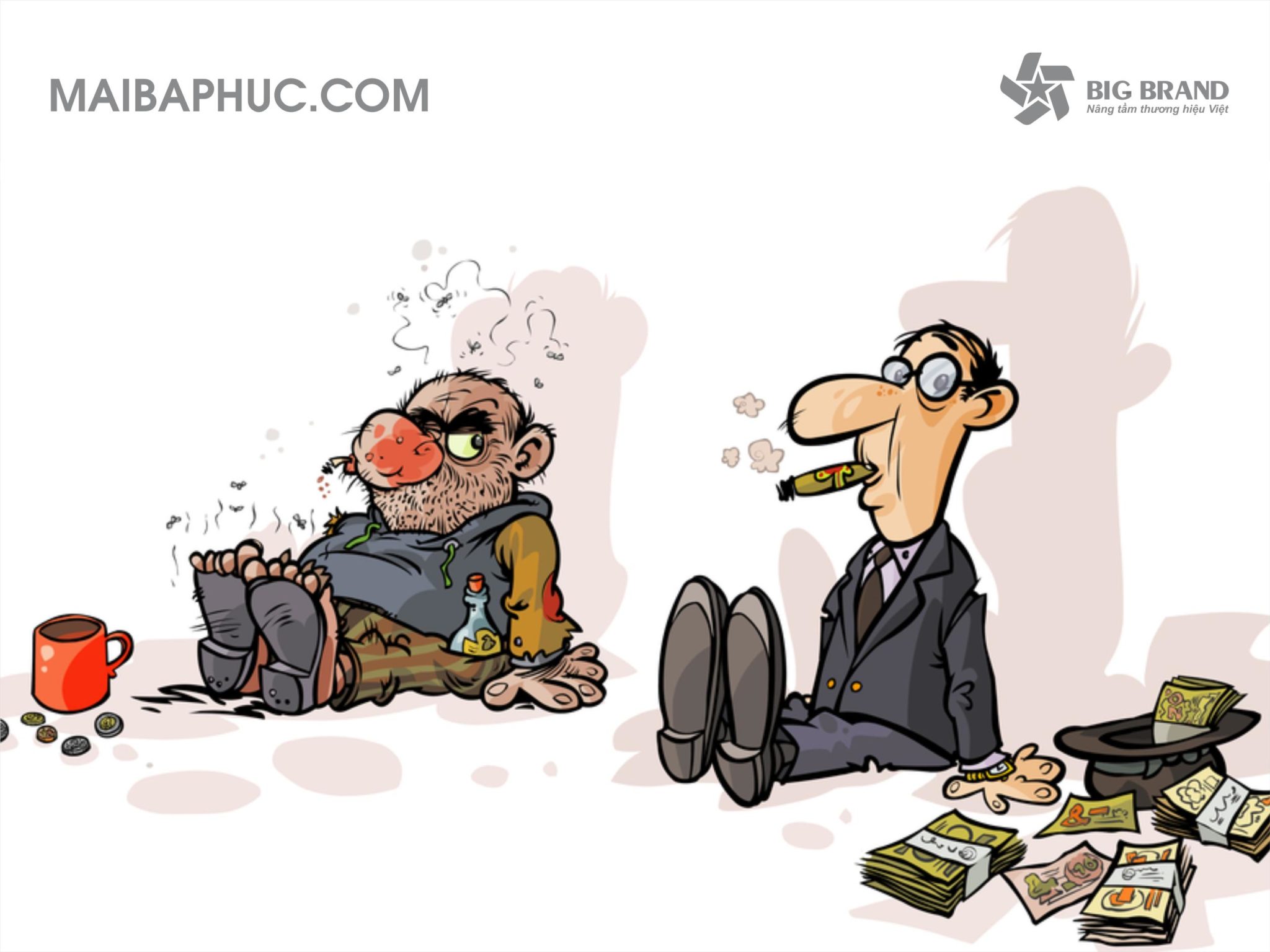 Giàu nhờ thói quen tốt, nghèo vì tật xấu nhiều