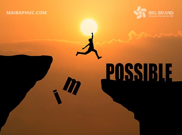 Chỉ đơn giản là bạn không bỏ cuộc