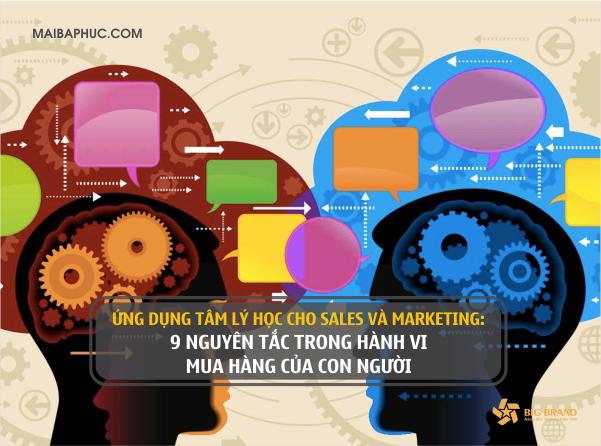 Ứng dụng tâm lý học cho sales và marketing: 9 nguyên tắc trong hành vi mua hàng của con người