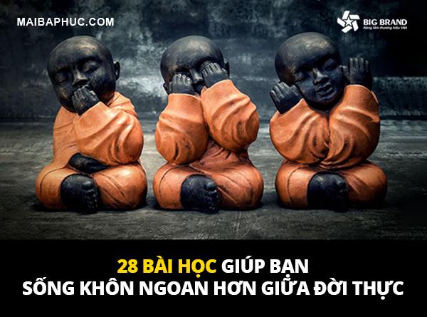 28 kinh nghiệm đắt giá giúp bạn sống khôn ngoan hơn giữa đời thực dụng