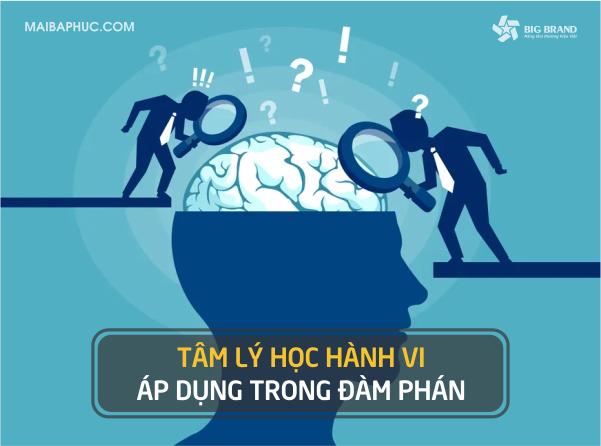 Tâm lý học hành vi áp dụng trong đàm phán
